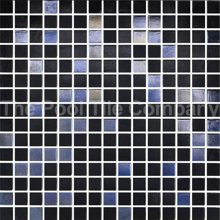 GC470 Galaxy Blend glass mosaic pool tile