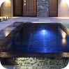 Fully tiled spa in GC425 Onyx