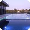 Fully tiled spa in GC425 Onyx