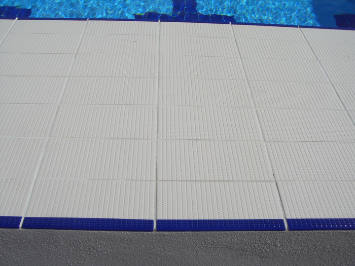 Serapool commercial antislip pool tiles