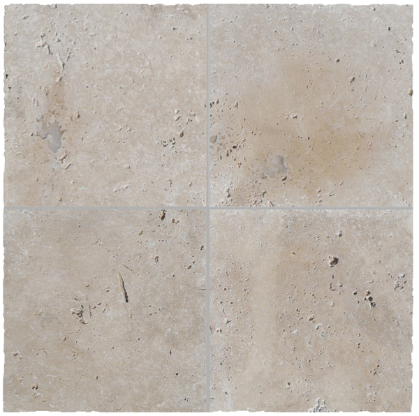 Travertine Linen Tumbled Unfilled Tiles