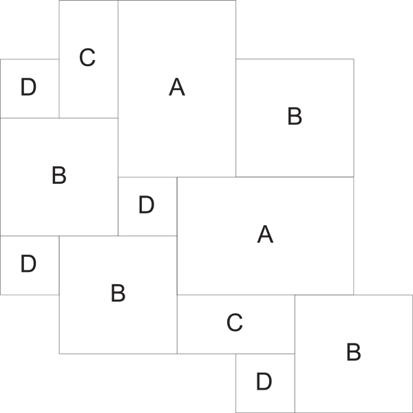 French Pattern 1a sizing and setting is sometimes available