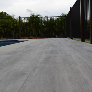 Dark Elm tiles shown