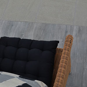Dark Elm tiles shown
