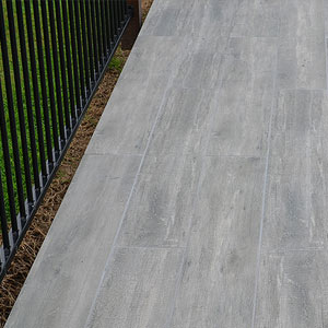 Dark Elm tiles shown