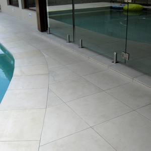 Honed Himalayan Sandstone 400x400mm Pool Tiles