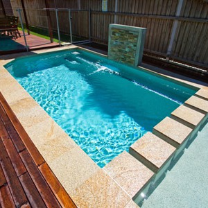 Honey Granite Pool Coping Tiles