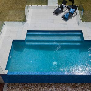 Light Grey Granite Pool tiles