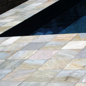 Natural Blend Quartzite Paving Tiles