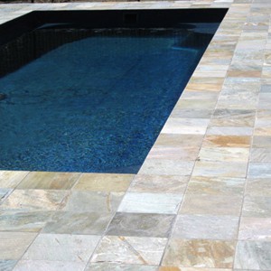 Natural Blend Quartzite Pool Pavers