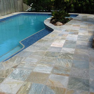 Natural Blend Quartzite Pool Tiles