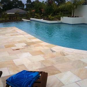 Natural Himalayan Sandstone Multi Coloured Effect