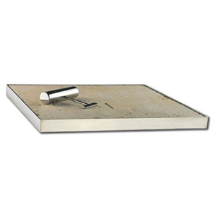 Ivory Travertine Tumbled Unfilled Skimmer Box Lid