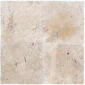 Travertine Linen Tumbled Unfilled Tile