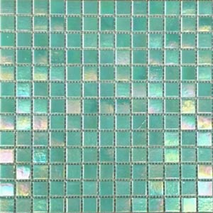 GC093 Aquamarine Pearl glass mosaic pool tile