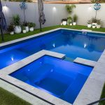 Ash Marblano Porcelain Pool Tiles And Coping. Outdoor Paving Tiles