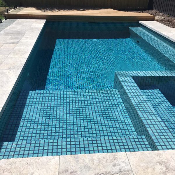 CMC320 Bali Fully Tiled Pool aqua blue pool