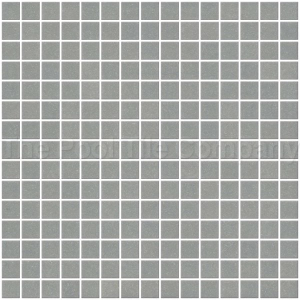 GC149 Light Grey 20mm glass mosaic tile sheet