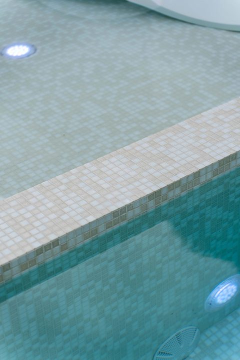 Seashell Pool Tiles Glass Mosaic Tiles GC240