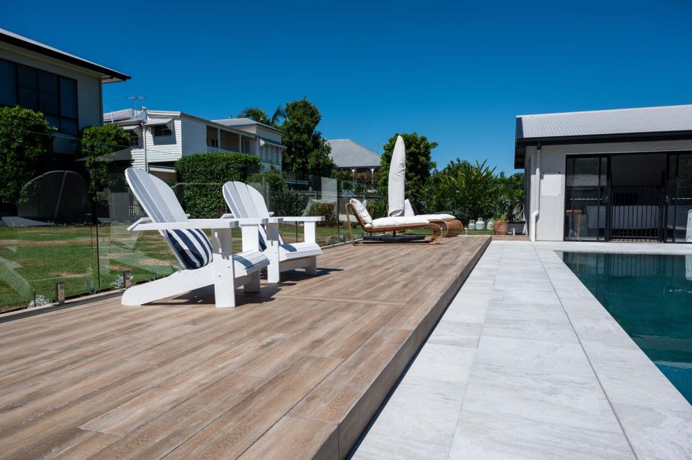 Oak TileDeck Porcelain Pool Tiles And Coping. Outdoor Paving Tiles